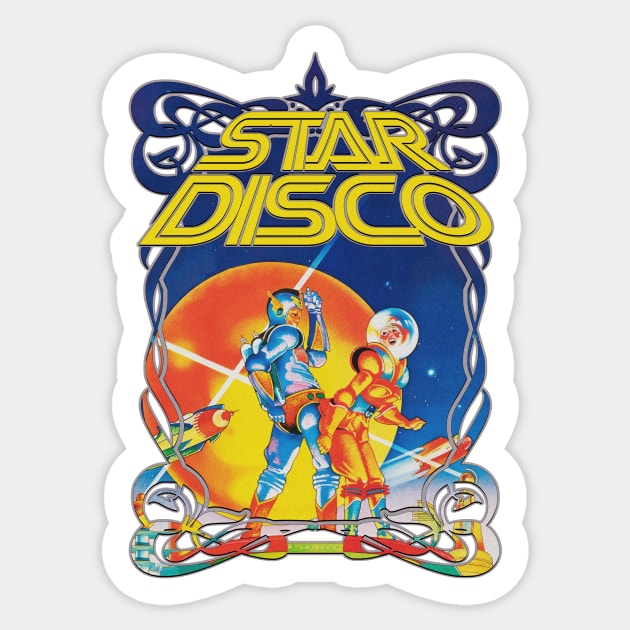 Star Disco Sticker by Doc Multiverse Designs